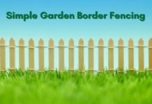 Garden Border Fence Ideas for Your Landscape Garden Border Fence