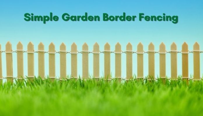 Garden Border Fence