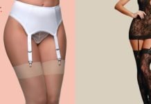 Complement your lingerie set with alluring suspender belts! lingerie set with alluring suspender belts