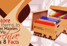 Store Your Items in Efficient Manners via Archive Boxes – 8 Facts Archive Boxes