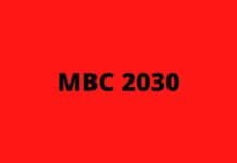 MBC 2030 MBC 2030