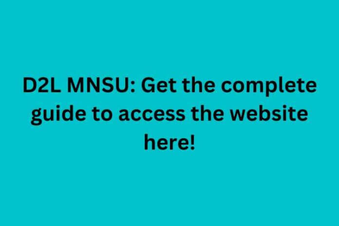 D2L MNSU
