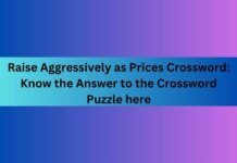 Raise Aggressively as Prices Crossword: Know the Answer to the Crossword Puzzle here Raise Aggressively as Prices Crossword