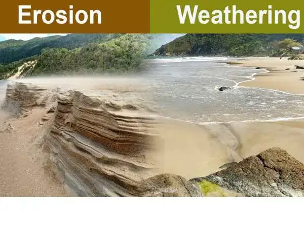 Difference Between Weathering and Erosion Difference Between Weathering and Erosion