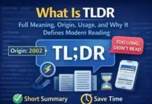 What Is TLDR: Full Meaning, Origin, Usage, and Why It Defines Modern Reading What Is TLDR: Full Meaning, Origin, Usage, and Why It Defines Modern Reading