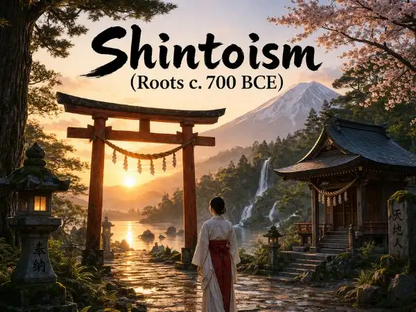 Shintoism (Roots c. 700 BCE)