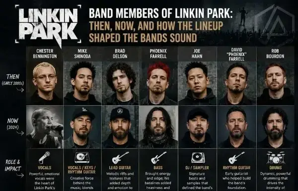 Band Members of Linkin Park: Then, Now, and How the Lineup Shaped the Bands Sound Band Members of Linkin Park