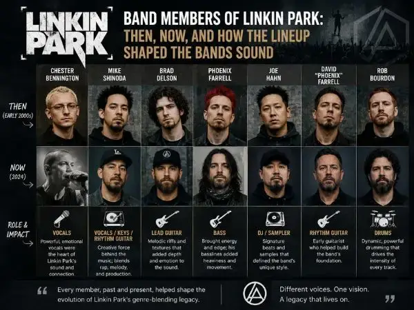 Band Members of Linkin Park (1) Band Members of Linkin Park