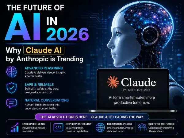 The Future of AI in 2026 Why Claude AI by Anthropic is Trending The Future of AI in 2026: Why Claude AI by Anthropic is Trending
